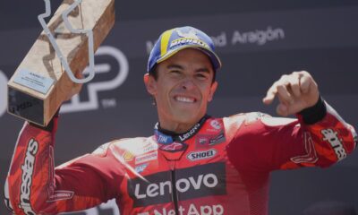 Unstoppable Marc Marquez wins Aragon Grand Prix to complete perfect weekend