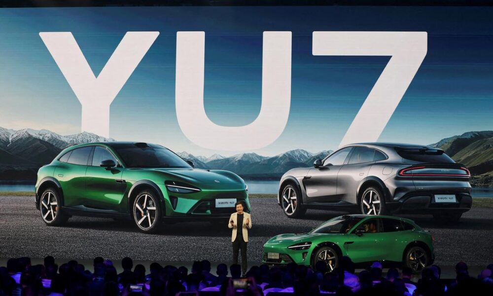Xiaomi launches YU7, undercutting Tesla’s Model Y on price