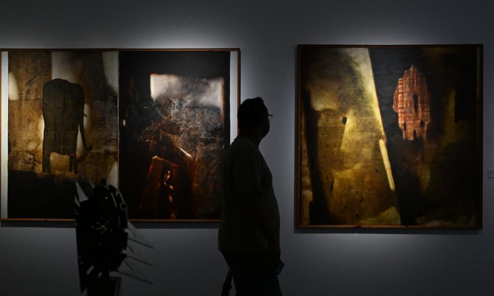 Yusuf Arakkal retrospective showcases the artist’s journey over four decades