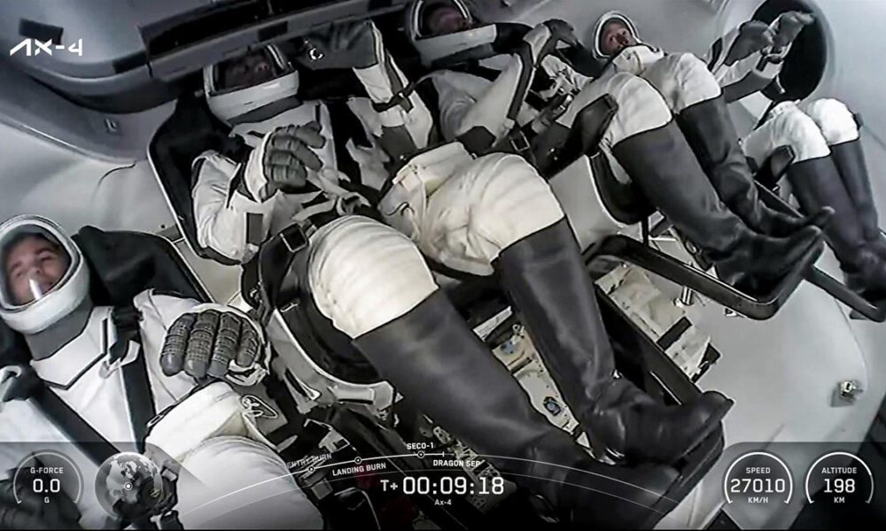 ‘Namaskar from space’, says Astronaut Shubhanshu Shukla greets from spacecraft before reaching ISS