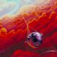 A probe that penetrated Jupiter’s atmosphere