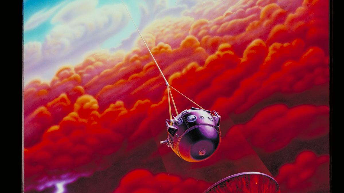 A probe that penetrated Jupiter’s atmosphere