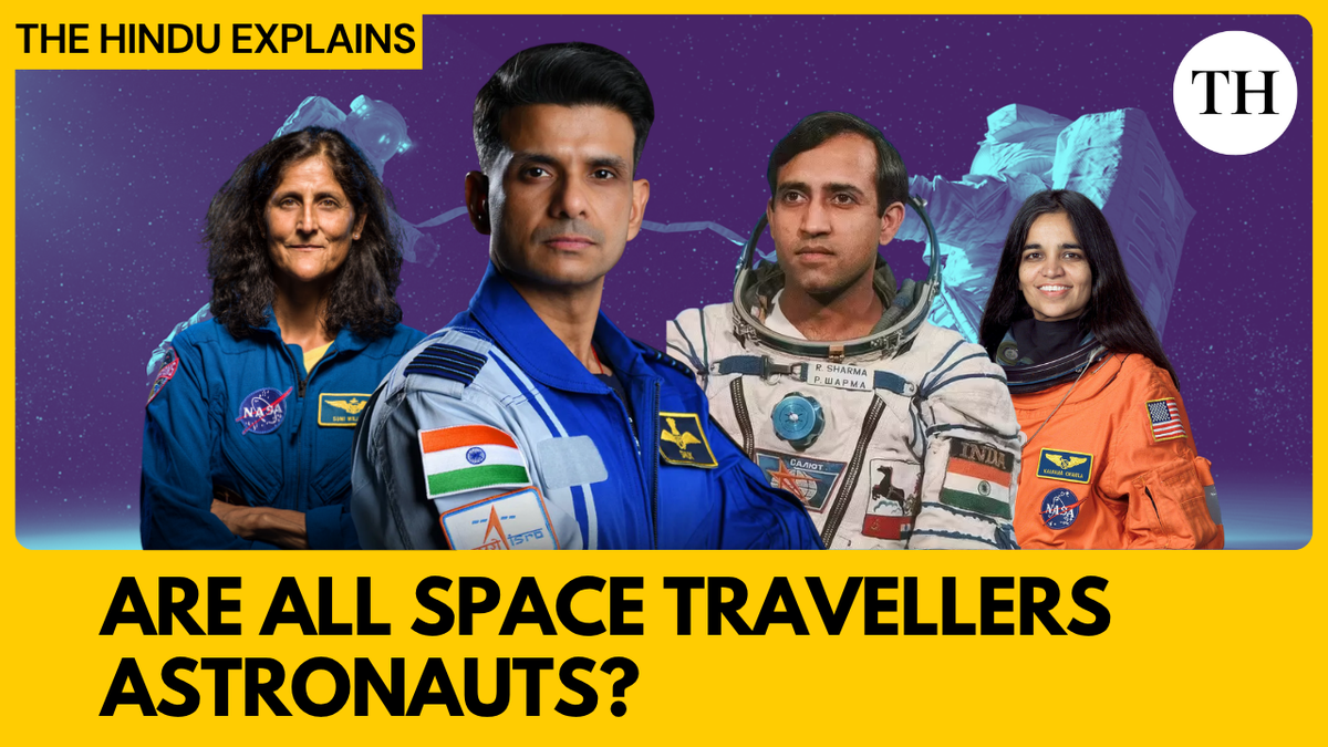 Are all space travellers astronauts?