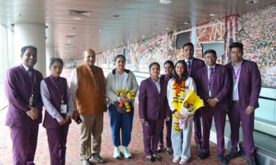 Divya Deshmukh returns home after historic victory  