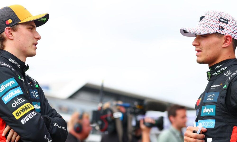 F1 World Champion Jacques Villeneuve believes Lando Norris Norris, who is eight points behind championship leader and teammate Oscar Piastri, has built a bit of momentum with wins in the last two races.