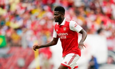Former Arsenal midfielder Thomas Partey charged with five counts of rape, British police say