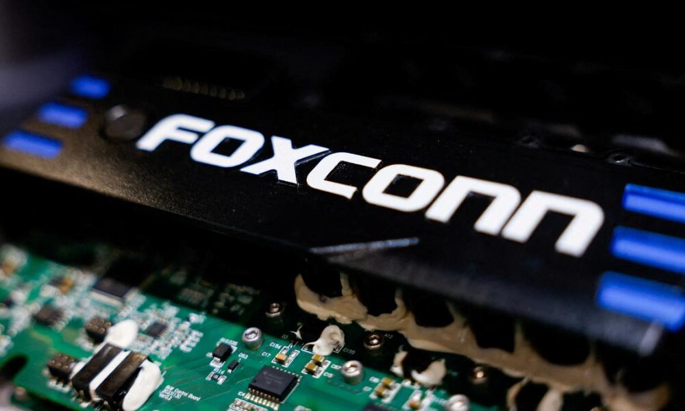 Foxconn reports record Q2 revenue, cautions about geopolitical and exchange rate risks