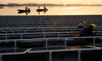 How is China leading the green energy sector?