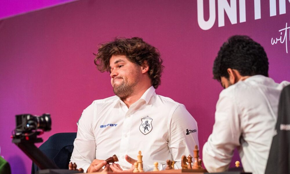 I’m not enjoying playing chess: Carlsen after defeat to Gukesh