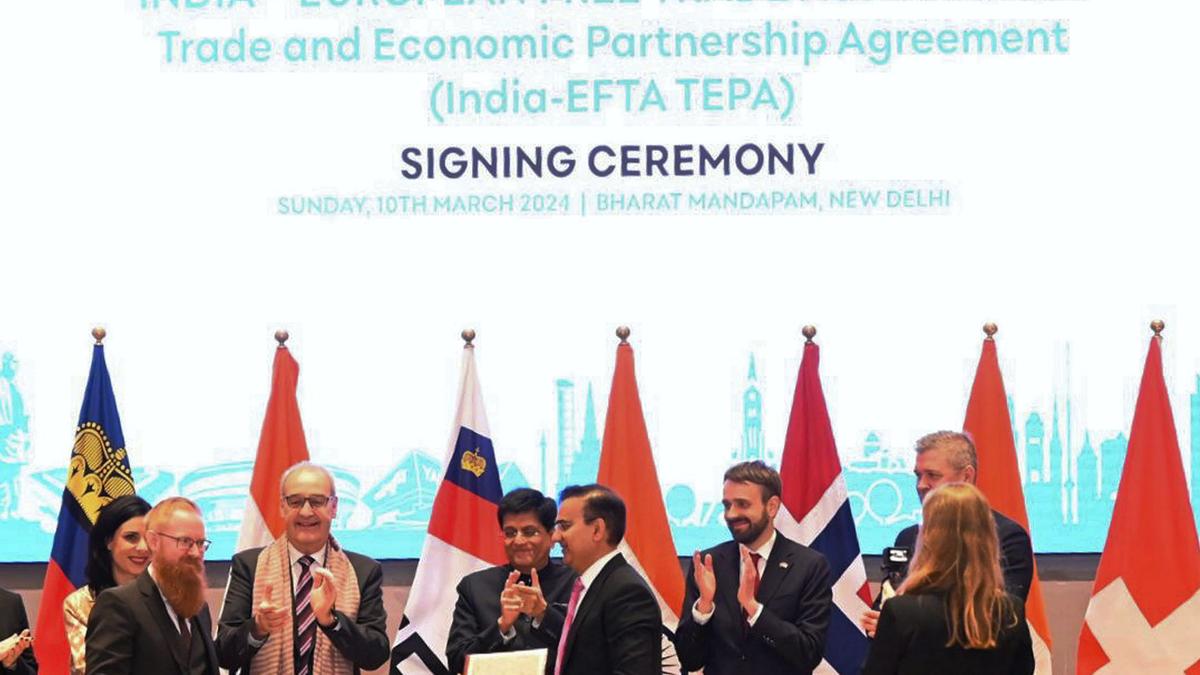 India-EFTA trade pact to be implemented from October 1: Piyush Goyal