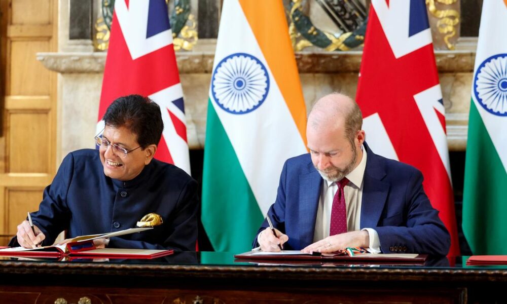 India-U.K. free trade agreement ‘game-changing’, every section to benefit, says Piyush Goyal
