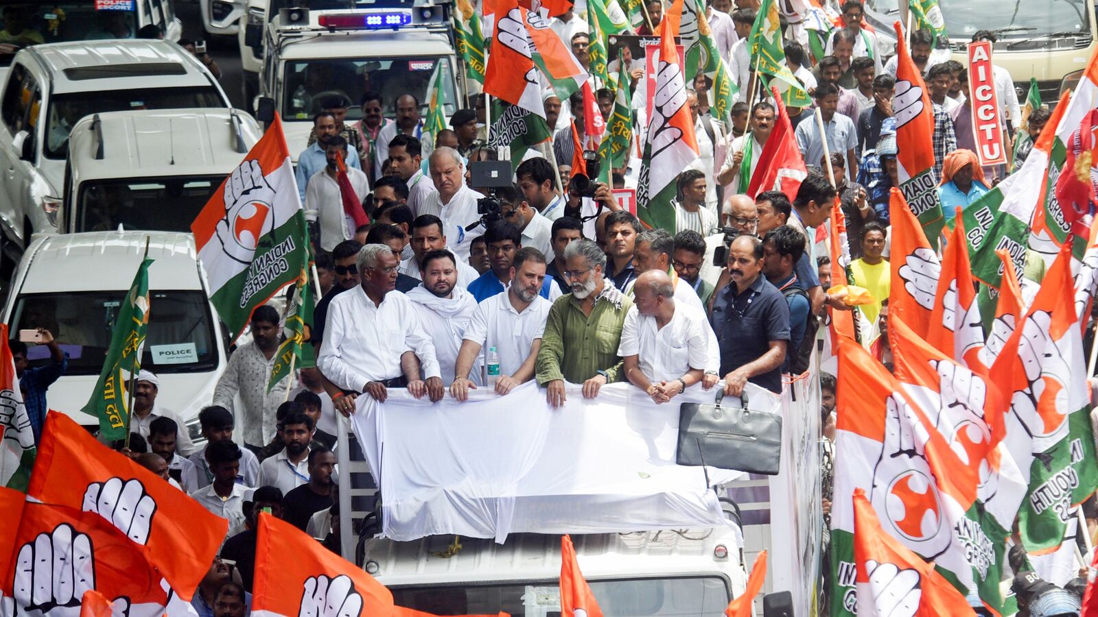 Kanhaiya Kumar, Pappu Yadav denied spot on Rahul Gandhi’s van during Bihar protest? Purnia MP says ‘to be insulted…’ | Mint