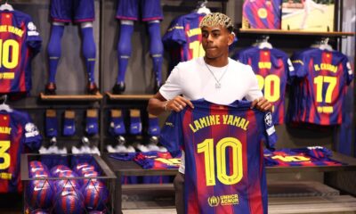 Lamine Yamal inherits Messi’s iconic Barcelona number 10 jersey