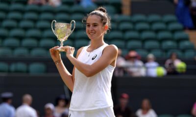 Mia Pohankova of Slovakia wins Wimbledon junior title by beating American Julieta Pareja