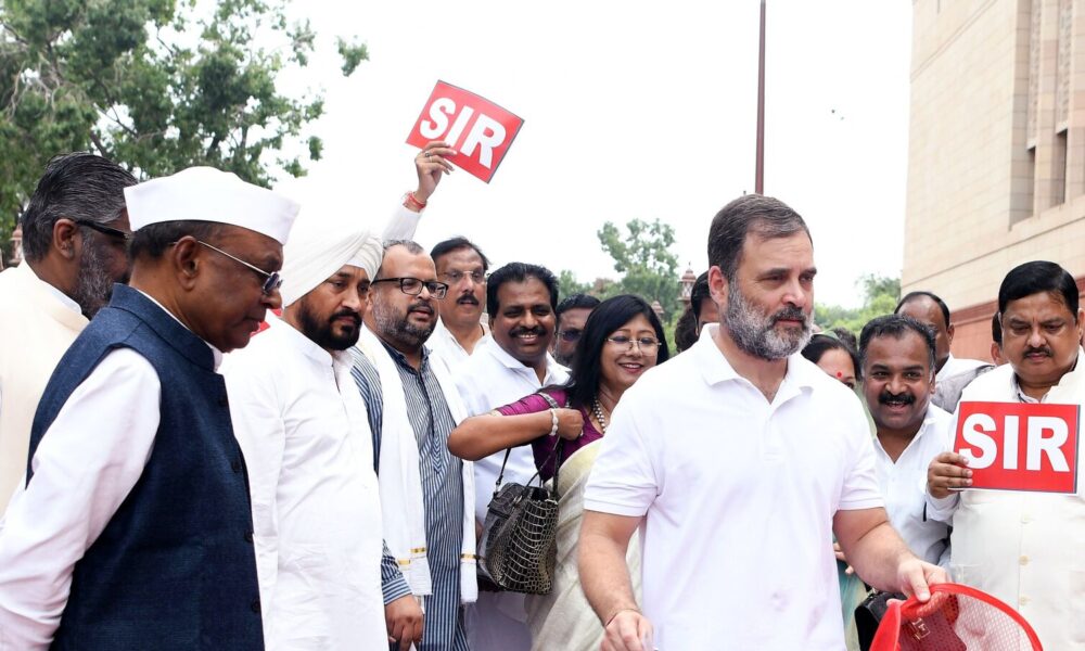 Monsoon Session: Parl adjourned amid ruckus  by Oppn over Bihar SIR ahead of Op Sindoor debate - ‘U-turn’ says Rijiju | Mint