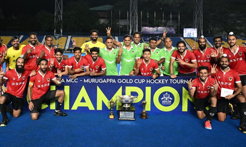 Murugappa Gold Cup | Railways too good for Indian Navy, completes a hat-trick of titles