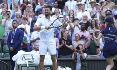 Novak Djokovic achieves another milestone with his 100th Wimbledon victory after Navratilova and Federer