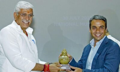 Piprahwa gems: Sacred Buddha relics, originally set for auction in Hong Kong in May, returns to India