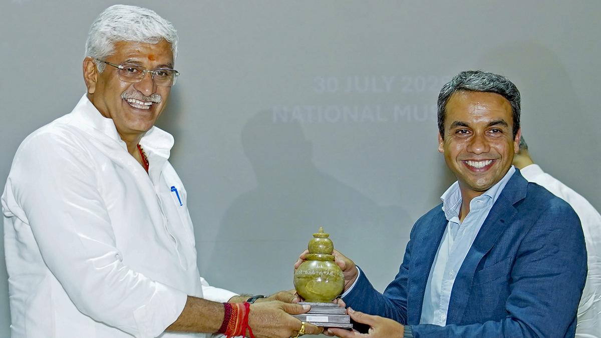 Piprahwa gems: Sacred Buddha relics, originally set for auction in Hong Kong in May, returns to India