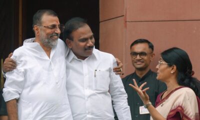 Playing role of Kader Khan: Nishikant Dubey's jibe at Oppn over questioning reasons behind Jagdeep Dhankar's resignation | Mint