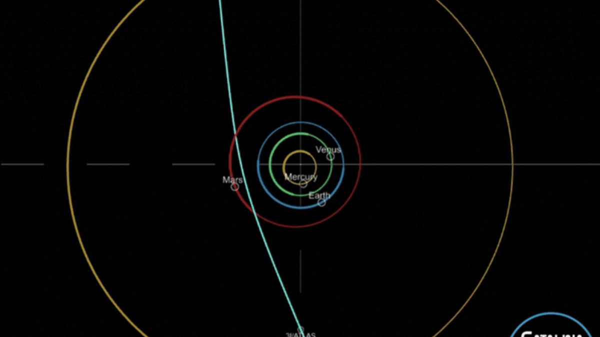 Possibly oldest known comet streaks through solar system
