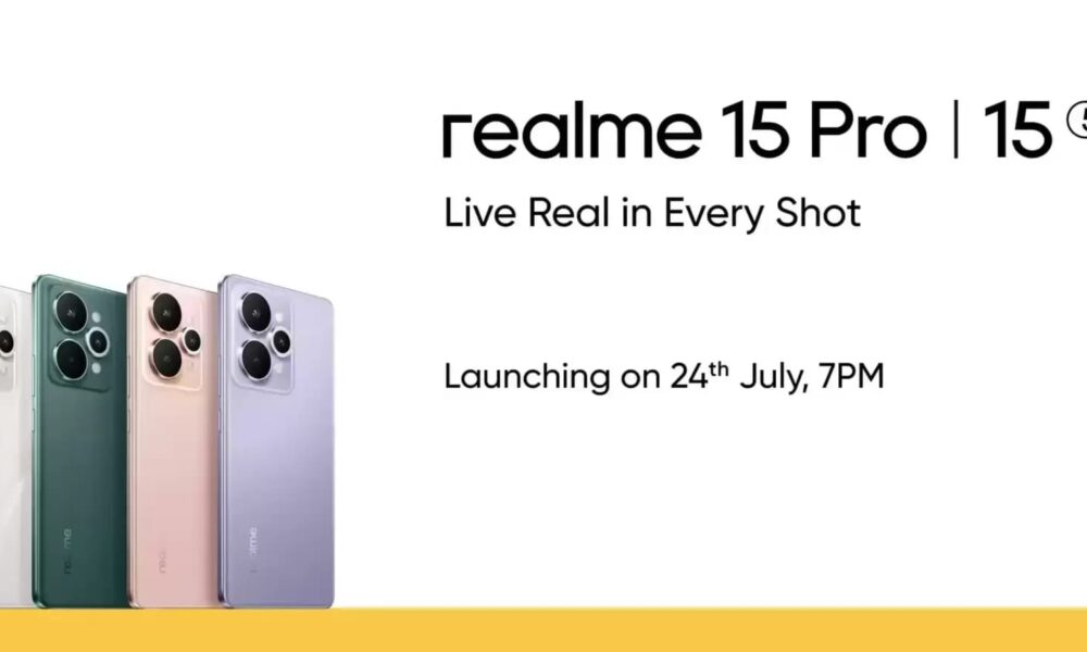 Realme 15 series set to launch in India on July 24 with bold design and AI features | Mint