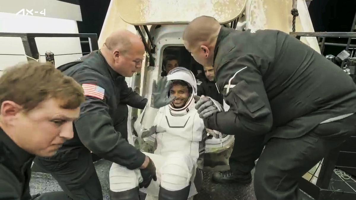 Shubhanshu Shukla extracted in stable condition from capsule, undergoing post-mission medical evaluation: ISRO