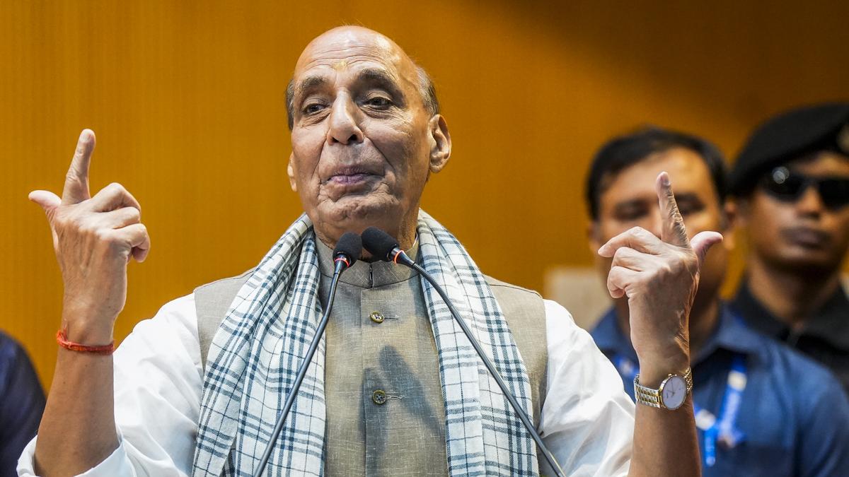 Shubhanshu has lifted India’s aspirations to new heights, says Rajnath Singh