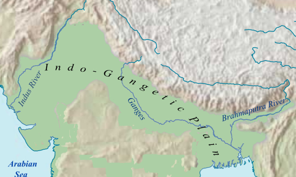 Some cities in the northwestern, northern Indo-Gangetic Plain shielded from long-range aerosol pollution