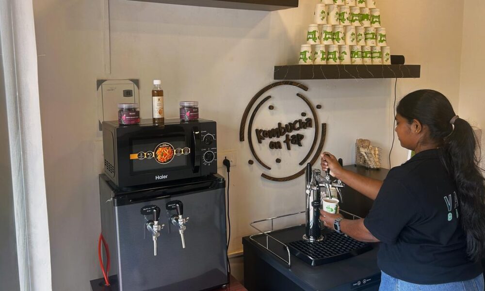 Try kombucha from tap launched by Vaisakh Gardens in Thiruvananthapuram