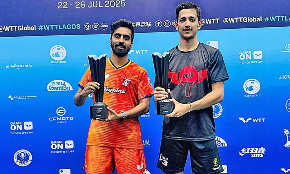 WTT Contender Lagos | Sathiyan-Akash wins; Sreeja loses in final