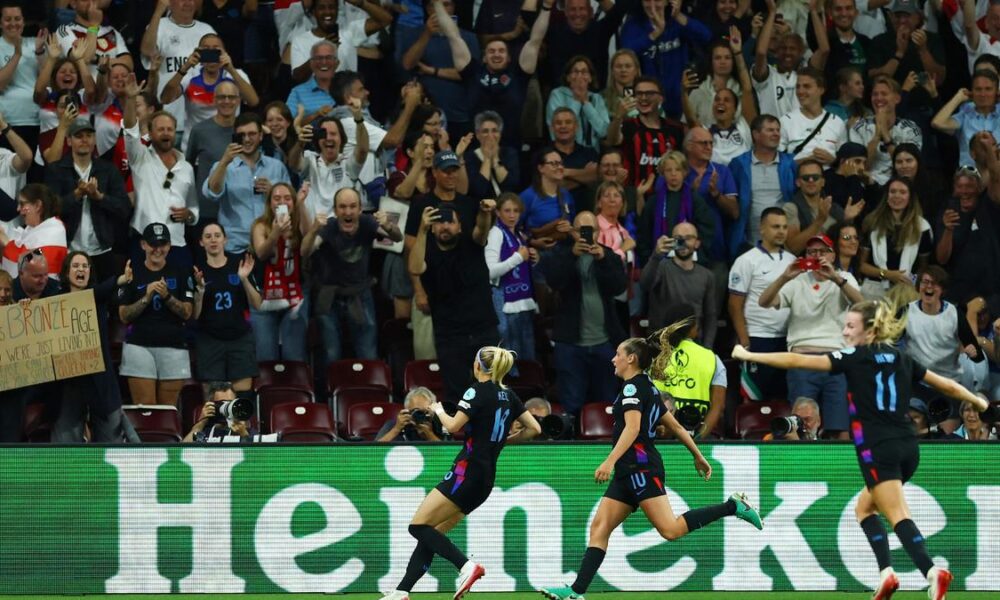 Women’s Euro 2025: England fight back to down Italy in extra time and reach final