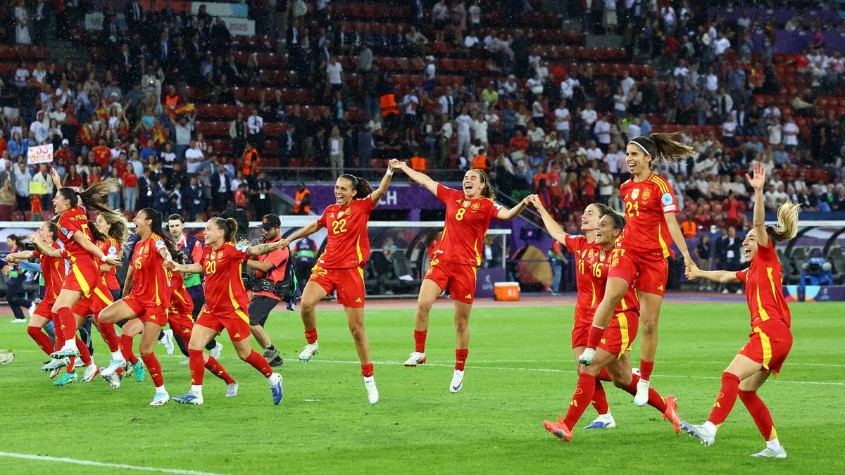 Women’s Euro 2025: Spain reach final after 1-0 extra-time win over Germany