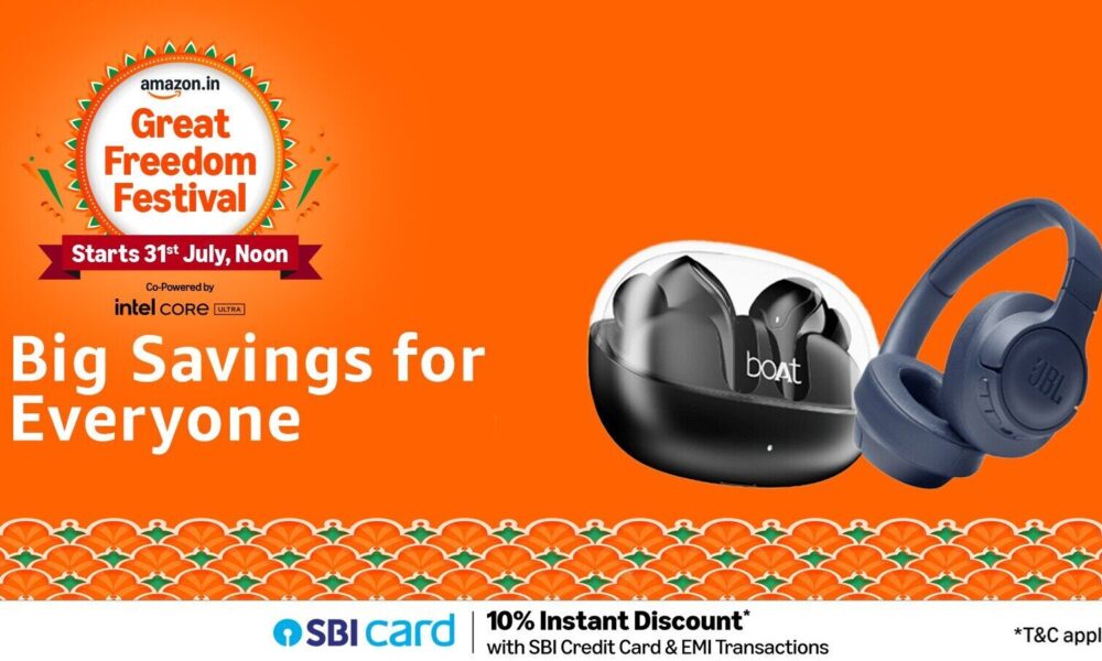 Amazon Great Freedom Festival Sale 2025: Grab up to 60% off on earphones and headphones | Mint