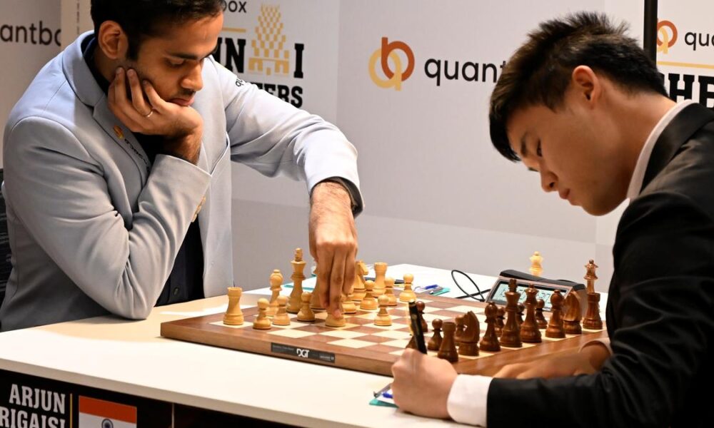 Arjun and Keymer get off to a winning start