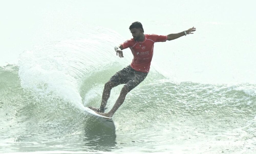 Budhilal leads India’s strong showing on day one of the Fourth Asian Surfing Championships 2025
