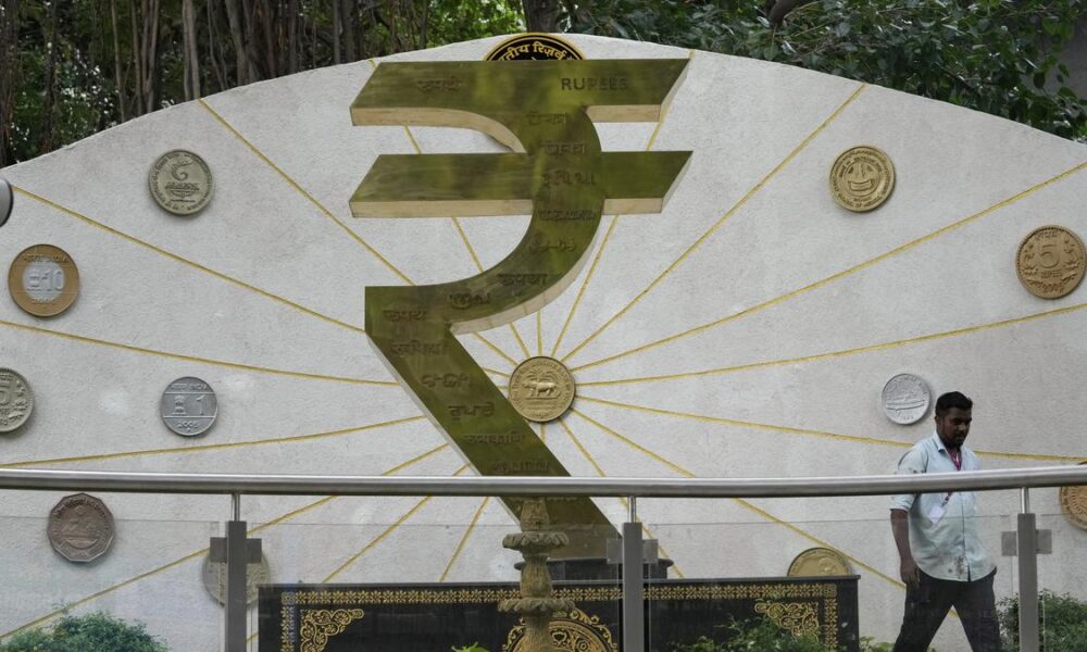 Rupee falls 6 paise to close at 87.58 against U.S. dollar