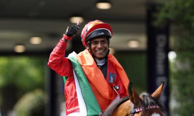 Suraj Narredu creates history by winning the Shergar Cup Stayers at Ascot