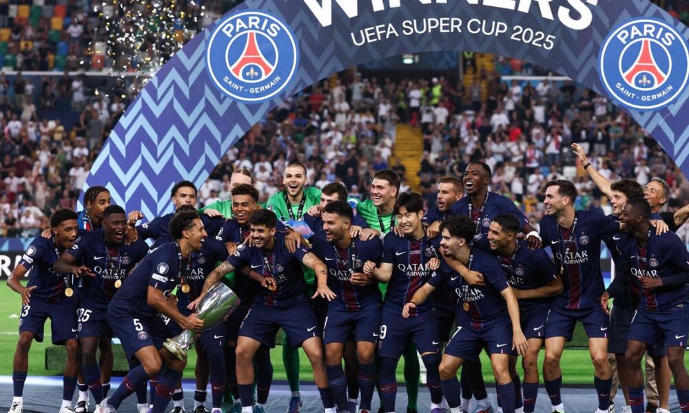 UEFA Super Cup: PSG fight back to beat Tottenham Hotspur on penalties