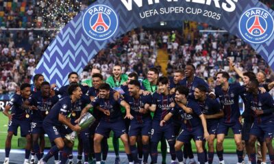 UEFA Super Cup: PSG fight back to beat Tottenham Hotspur on penalties