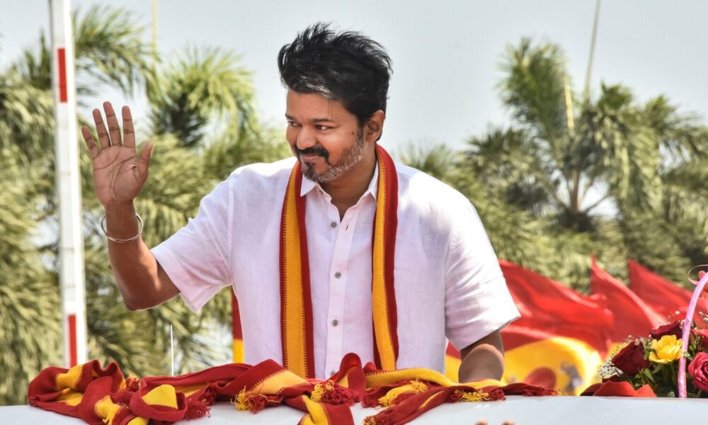 ‘A lion knows how to live’: Vijay roars during TVK Maanadu event, says ‘only ideological enemy is BJP’ | What he said | Mint