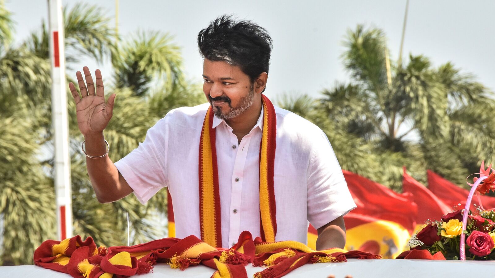 ‘A lion knows how to live’: Vijay roars during TVK Maanadu event, says ‘only ideological enemy is BJP’ | What he said | Mint