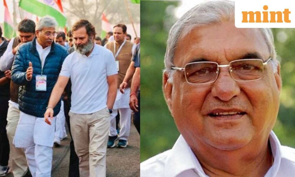 Congress appoints Rao Narender Singh as new Haryana chief, Bhupinder Singh Hooda as legislature party leader | Mint