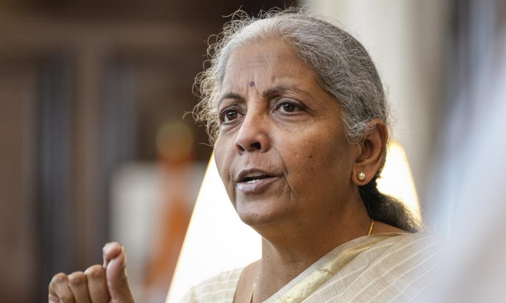 GST reforms will boost consumption, economy: Finance Minister Sitharaman