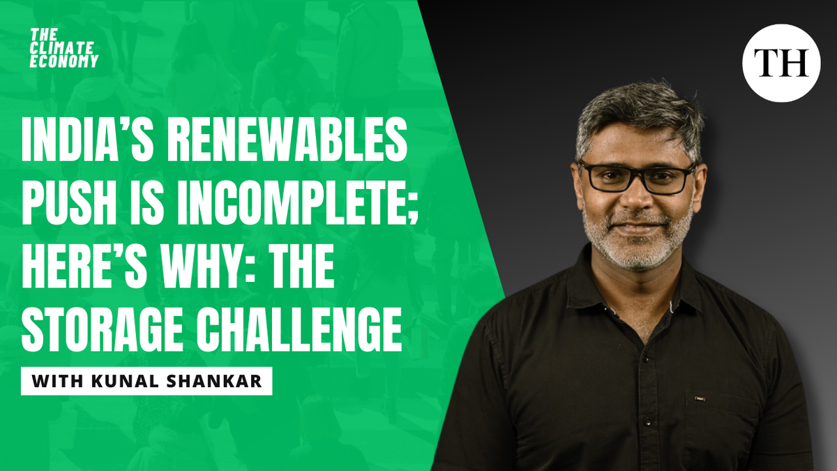India’s renewables push is incomplete; here’s why: the storage challenge