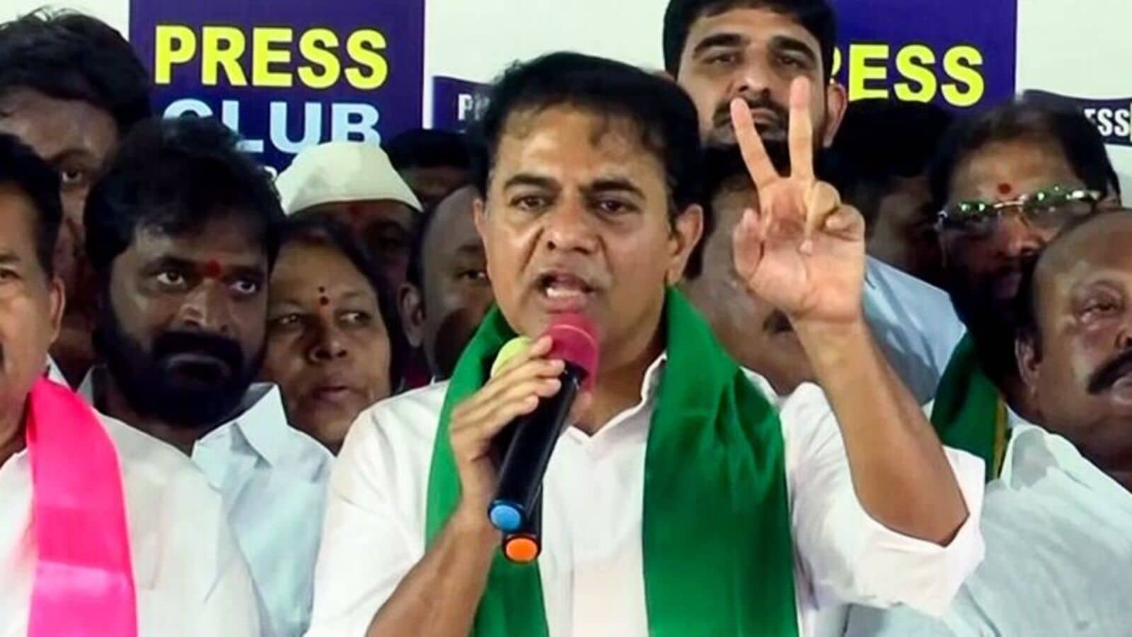 KTR accuses Rahul Gandhi of political hypocrisy amid BRS defections - ‘brazen MLA chori’ | Mint