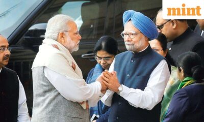Modi pays tribute to former PM Manmohan Singh, says ‘recall his contributions…’ | Mint