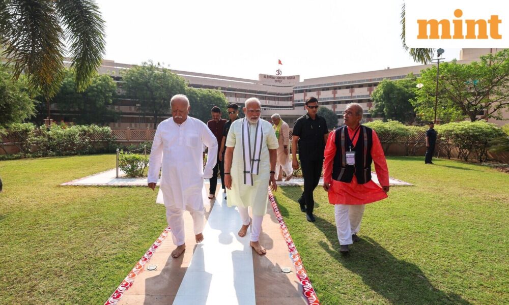 PM Narendra Modi to attend RSS centenary event in Delhi tomorrow; will release postage stamp, coin | Mint