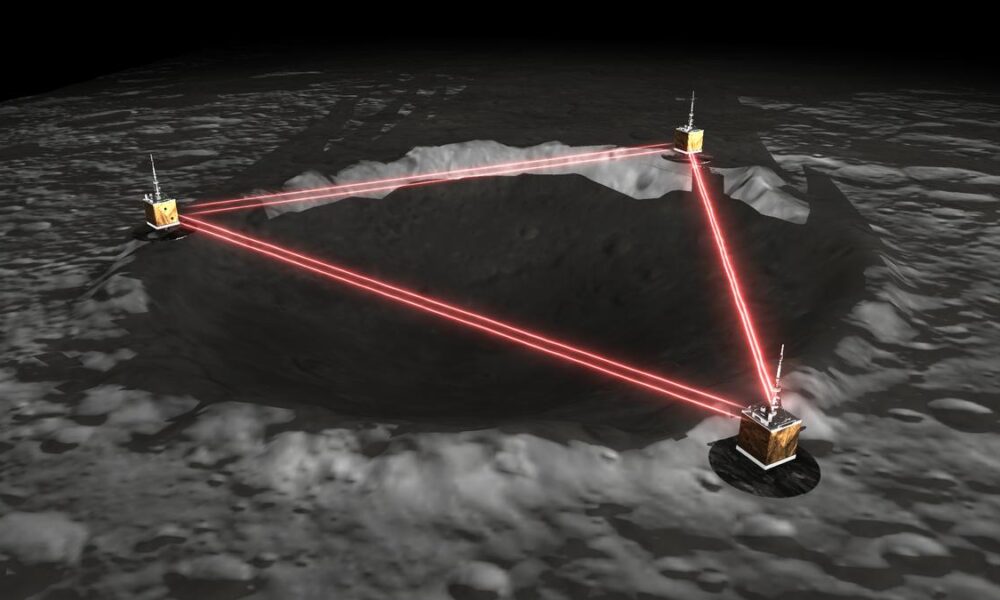 Scientists turn to the moon to catch spacetime’s faintest music