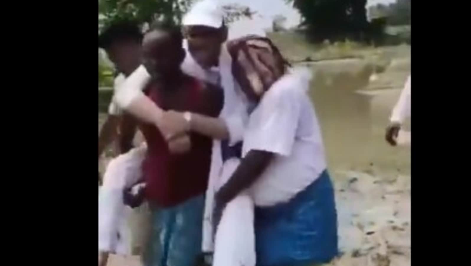 Viral video: Barefoot villagers carry Congress MP Tariq Anwar on shoulders during flood survey in Bihar | Watch | Mint